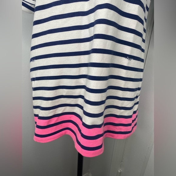 LILLY PULITZER Striped Navy and Pink Dress - Picture 7 of 10